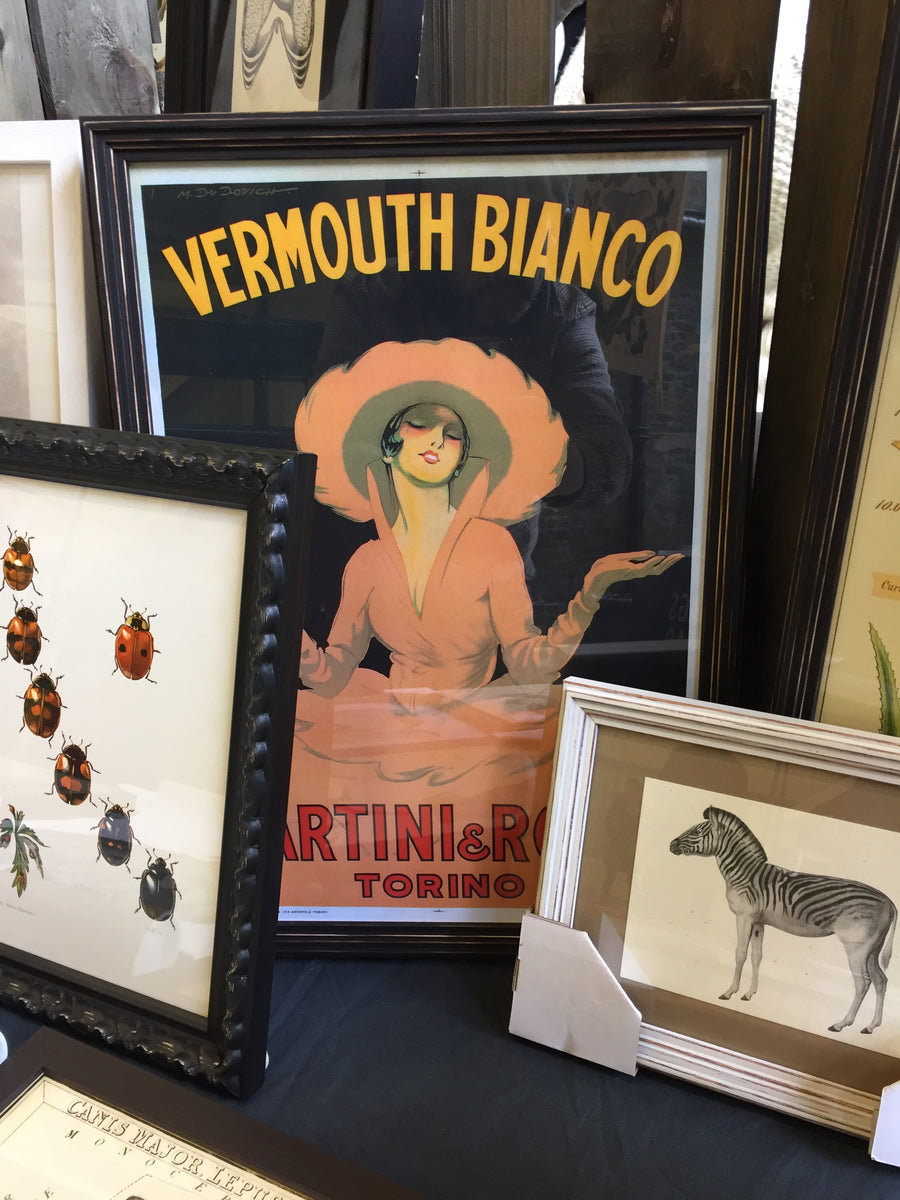 額装品/Vermouth Bianco/マルチェロ ドゥボビッチ/アートポスター ポスター アート Vermouth Bianco（マルチェロ ドゥボビッチ） 額装品