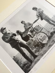 The Beatles on Salisbury Plain during the filming of Help, by Peter Brown, 1965