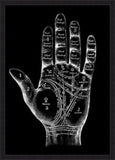 Palmistry Mystic Hand Black