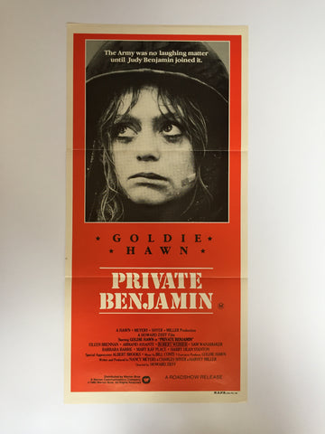 Vintage Cinema Daybill Film Poster - Private Benjamin