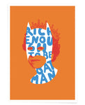 Heath Kane - Rich Enough to be Batman - Blue, White and Orange